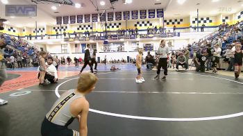 46 lbs Round Of 32 - Rhett Lewis, Dark Cloud Wrestling Club vs Wrynlee Hauenstein, Pryor Tigers