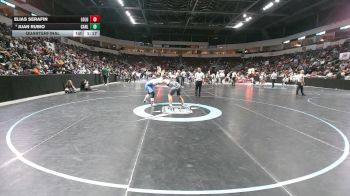 5A 215 lbs Quarterfinal - Elias Serafin, Los Lunas vs Juan Rubio, Carlsbad