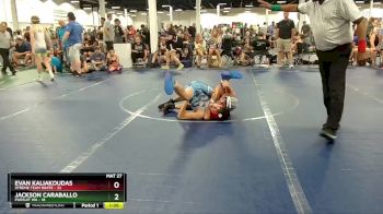115 lbs Round 4 (6 Team) - Jackson Caraballo, Pursuit WA vs Evan Kaliakoudas, Xtreme Team White