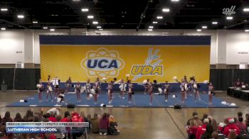 Lutheran High School [2025 Medium Varsity Non Tumbling Game Day Day 1] 2025 UCA & UDA Mile High Regional
