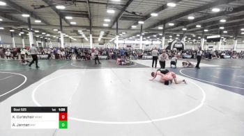 116 lbs Quarterfinal - Keaton Curleyhair, Montezuma Cortez vs Adden Jarman, Mat Monsters