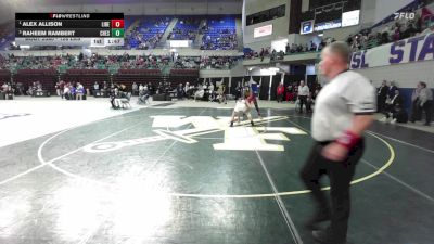 126 lbs Final - Alex Allison, Liberty vs Raheem Rambert, Chester