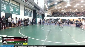 119 lbs 3rd Place Match - Aspen Pugmire, Kuna vs Jadyn Jackson, Fremont