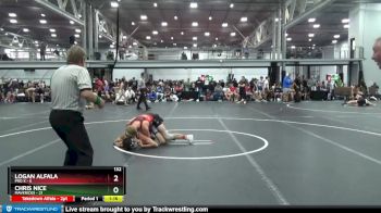 132 lbs Round 2 (10 Team) - Logan Alfala, Pro X vs Chris Nice, Mavericks