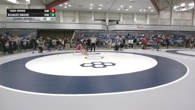 62 lbs Cons. Quarters - Scarlet Smoke, Revolution Elite Wrestling Club vs Kiah Dukes, B.A.M. Training Center