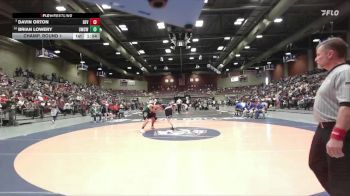 2A 175 lbs Champ. Round 1 - Davin Orton, Beaver vs Brian Lowery, Utah Military Academy Camp Williams