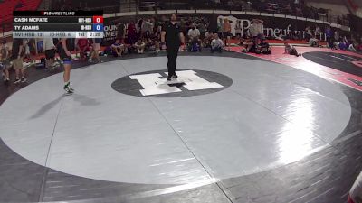 145 lbs Cash Mcfate, Nevada 1 HS Boys vs Ty Adams, Idaho HS Boys