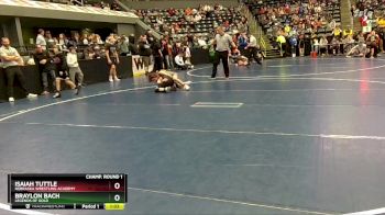 105 lbs Champ. Round 1 - Braylon Bach, Legends Of Gold vs Isaiah Tuttle, Nebraska Wrestling Academy