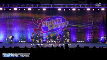 Cheer Factor - YOUTH X [2026 L5 Youth Day 2] 2026 Spirit Cheer Grand Nationals