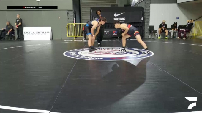 Hollister Razorbacks All Cadet Boys Freestyle Upper - 157 lbs Champ. Round 2 - Travis ...