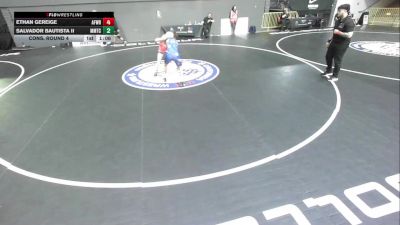 All Cadet Boys Freestyle Lower - 120 lbs Cons. Round 4 - Ethan Gereige, Aftershock Wrestling vs Salvador Bautista II, MTC - MANTANONA TRAINING CENTER