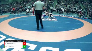 5th Place Match - Kayson Leak, Sky View vs Eli Breinhollt, Crimson Cliffs High