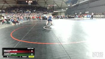 1B/2B 285 Cons. Semi - Braydon White, Okanogan vs Kaden Hippler, Kettle Falls