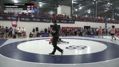 79 kg Champ. Rd Of 16 - Collin Guffey, California Regional Training Center (CA RTC) vs Matthew Singleton, Wolfpack RTC