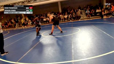 285 lbs Cons. Round 2 - Kevaun Jones, Colby Community College vs Evan Thompson, Southwest Minnesota State