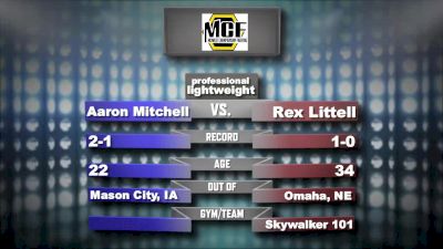Aaron Mitchell vs. Rex Littell - MCF 14 Replay