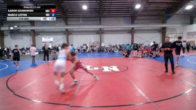 110 lbs Rr Rnd 2 - Aaron Szumowski, Team Squeeze - MSB vs Marco Lettini, Ruthless - MSB