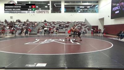 149 lbs Finals (2 Team) - Leonardo Montes, Imperial Valley College vs Michael Williams, Mt. SAC (White)