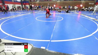 106 lbs Consi Of 8 #2 - Elias Carreno, Tulsa Union vs Josiah Williby, Tulsa Union