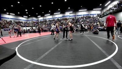 85 lbs Consolation - Alexander Cline, Comanche Takedown Club vs Marshall Vaughn, Sulphur Youth Wrestling Club