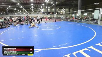 113 lbs Round 4 (6 Team) - Steven Faubion, RALEIGH ARE WRESTLING vs Jacob Hooker, BELIEVE TO ACHIEVE