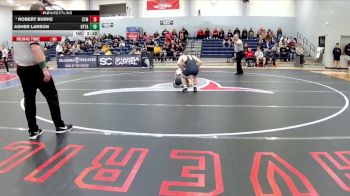 141 lbs Quarterfinal - Robert Burke, University Of Saint Mary (ks) vs Asher Larson, Ottawa University