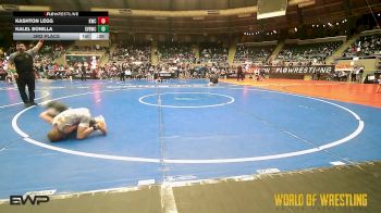 46 lbs 3rd Place - Kashton Legg, Keystone Wrestling Club vs Kalel Bonilla, Steel Valley Renegades