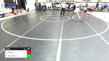 110 lbs Rr Rnd 3 - Ellie Bryars, Sallisaw HS vs Gabriella Ciccarelli, Platte County