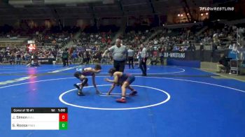 101 lbs Consolation - Joseph Simon, Bull Trained vs Syhire Roosa, Prodigy WC