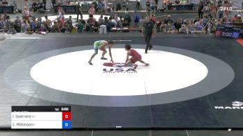 160 lbs Rnd Of 64 - Ishmael Guerrero, Oklahoma vs Lane Robinson, Illinois