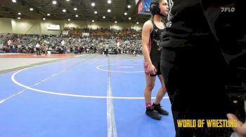 100 lbs Consi Of 8 #1 - Maliah Poueu Ramos, Outlaw Wrestling Club vs IRINA PALONEY, Predator Wrestling