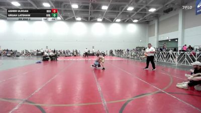 90 lbs Rr Rnd 2 - Asher Ulroan, Iron Faith Black - EL vs Urijah Latshaw, Revival Riddlers - EL