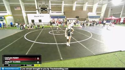 105 lbs 5th Place Match - Marley Eldred, Idaho vs Caitlin Perry, Juab WC