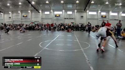 165 lbs Round 1 (6 Team) - Stephen Jones, WV Wild vs Tank Pennington, Ohio Titan