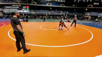 6A 165 lbs Cons. Round 2 - Zamariya Williams, Rockwall Heath vs Amelie Andersson, Round Rock Westwood