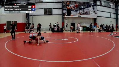 65 kg Cons. Round 3 - Michael Pizzuto, DMV RTC vs Nicholas LaMorte, WNY RTC