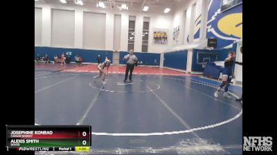 100 lbs Cons. Round 3 - Josephine Konrad, Caesar Rodney vs Alexis Smith, Dover