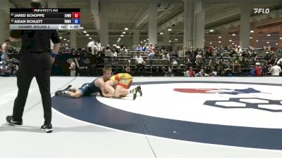 86 lbs Champ. Round 2 - Jared Schoppe, Lehigh Valley Wrestling RTC vs Aidan Schlett, Tar Heel Wrestling Club