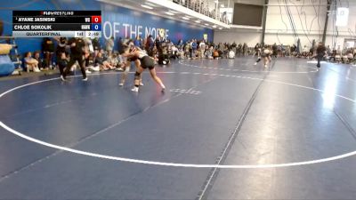 124 lbs Quarterfinal - Ayane Jasinski, Wartburg vs Chloe Sokolik, Hawkeye Community College