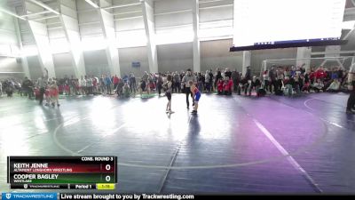 76 lbs Cons. Round 3 - Keith Jenne, Altamont Longhorn Wrestling vs Cooper Bagley, Westlake