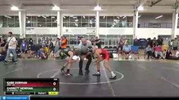 110 lbs Round 8 (10 Team) - Gabe Dorman, OMP vs Garrett Newman, 84 Athletes