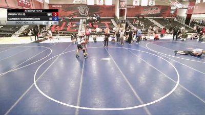 113 lbs Cons. Semi - Brody Ellis, Wingz Wrestling Club vs Camden Worthington, Declo Stingers