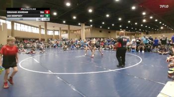 165 lbs Round 4 (6 Team) - Graham Jourdan, Team Rich Habits Black vs Ian Dempsey, Vancleave Takedown Club