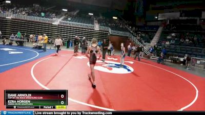 106 lbs Semifinal - Dane Arnoldi, Top Of The Rock Wrestling Club vs Ezra Horgen, Green River Grapplers