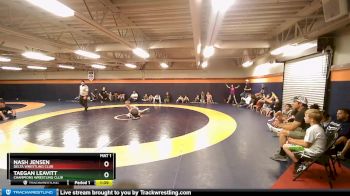 103-105 lbs Round 1 - Taegan Leavitt, Champions Wrestling Club vs Nash Jensen, Delta Wrestling Club