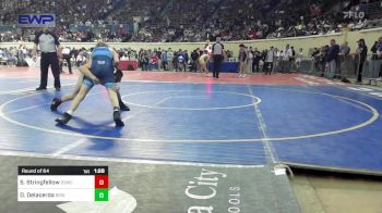 92 lbs Round Of 64 - Slate Stringfellow, D3 Wrestling Cluib vs Dax Delacerda, Bristow