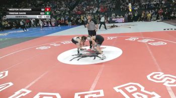 Semifinal - Tristan Davis, Aquinas Catholic vs Weston Schirmer, Ravenna
