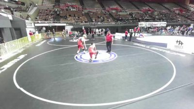 132 lbs Cons. Rd Of 32 - Jordan Gonzalez, Liberty Ranch High School Wrestling vs Augustus Fouch, Golden Grapplers Wrestling Club