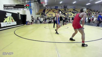 106 lbs Consi Of 8 #2 - Cameron Evans, Grove vs Alex Mendez, Rogers Jr High