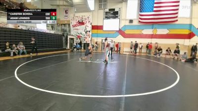 215 lbs Cons. Semi - Cadence Redlon, Laramie vs Ian Black, Thunder Basin